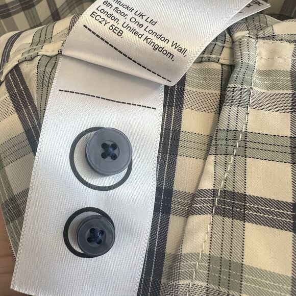 Untuckit Button Up Shirt Reid #41034 Color Green Size XXL - Picture 7 of 7